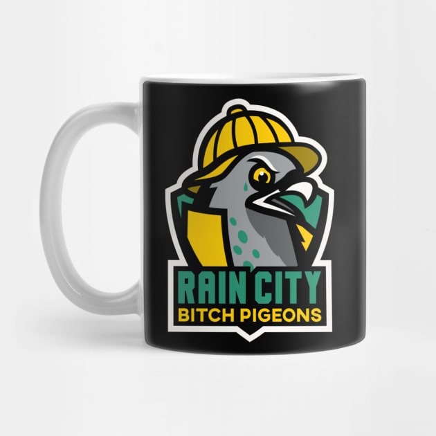 Rain City Bitch Pigeons by beware1984